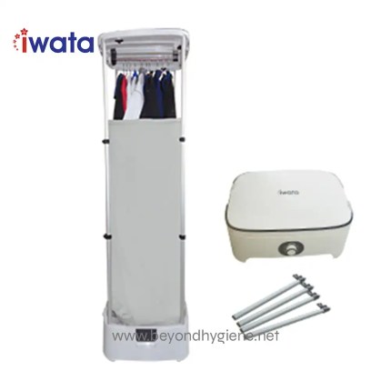 Clothes drying cabinet and sterilizer for hygiene and sanitation, ideal for healthcare, hospitality, and commercial use in Asia.