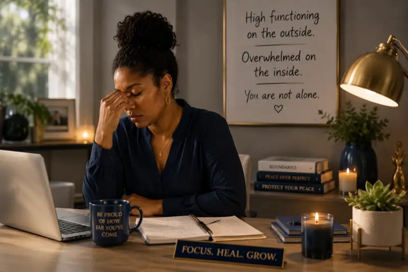 Therapy for anxiety and high-functioning depression