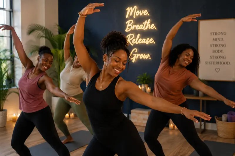 Movement group session at Beyond Limits