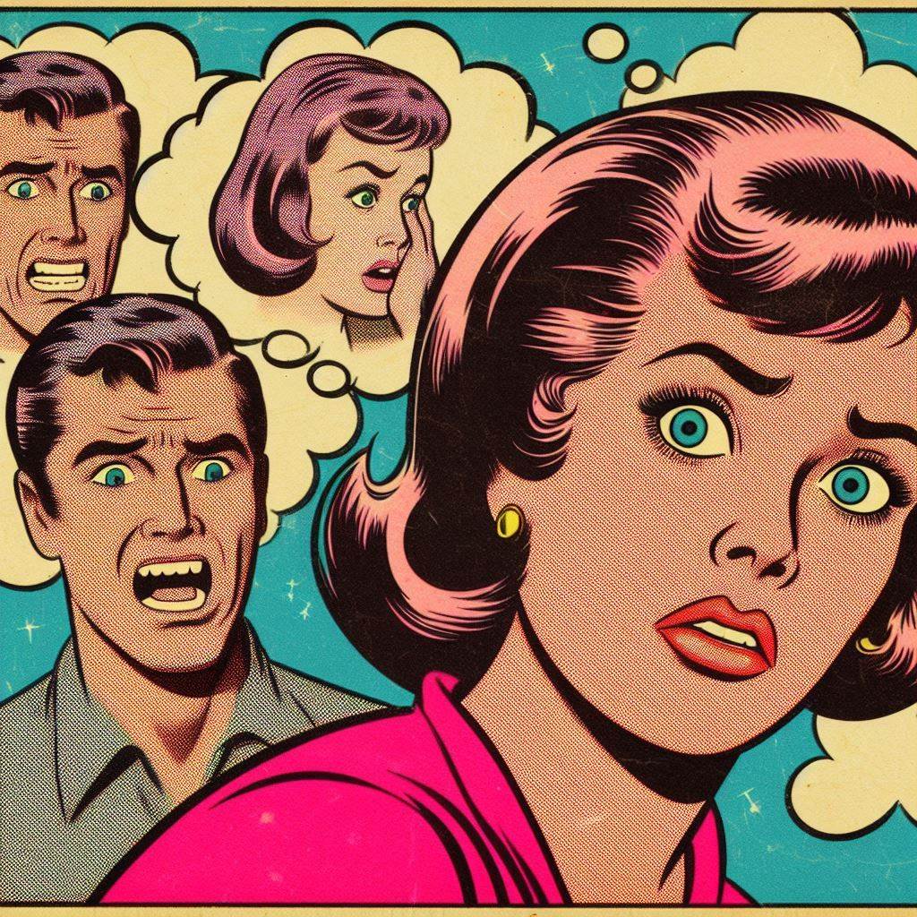 woman looking dismayed Coping with intrusive thoughts, impulses, voices etc…