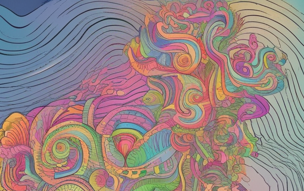 colorful design Living well while being sick