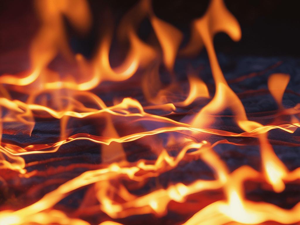 a fire let the ego hits burn you