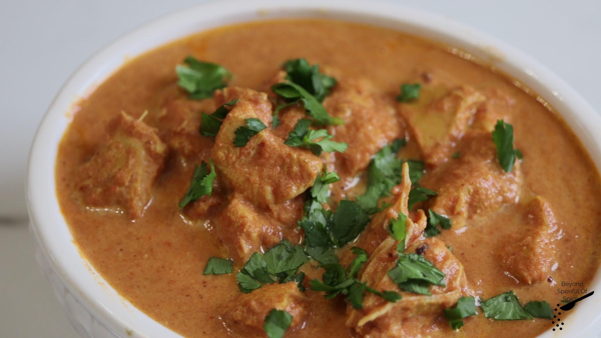 slow cooker butter chicken curry Beyond spoonful of spices