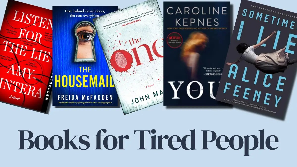 Books for Tired People – Thrillers Vol. 1