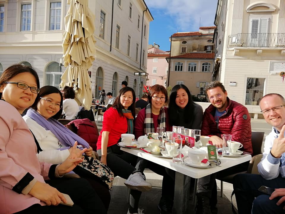 Coffee Break in Piran