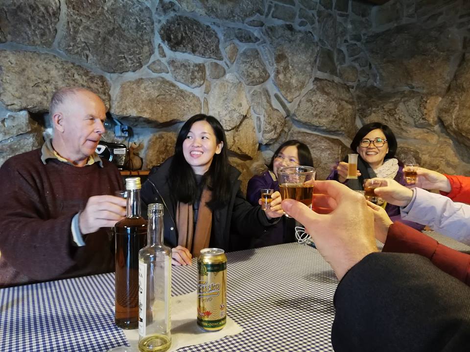 Tasting Istrian Brandy with Locals