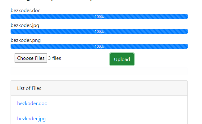 Angular 8 Multiple Files Upload Example - BezKoder