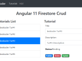 Angular 11 Firestore Crud Add Get Update Delete Documents With