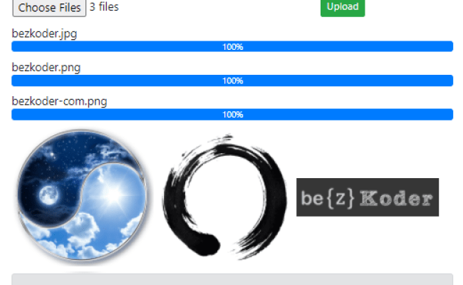React Multiple Files Upload Example With Progress Bar - BezKoder