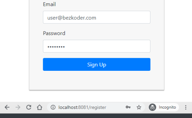 Angular 12 + Node.js: Login And Registration Example With JWT - BezKoder