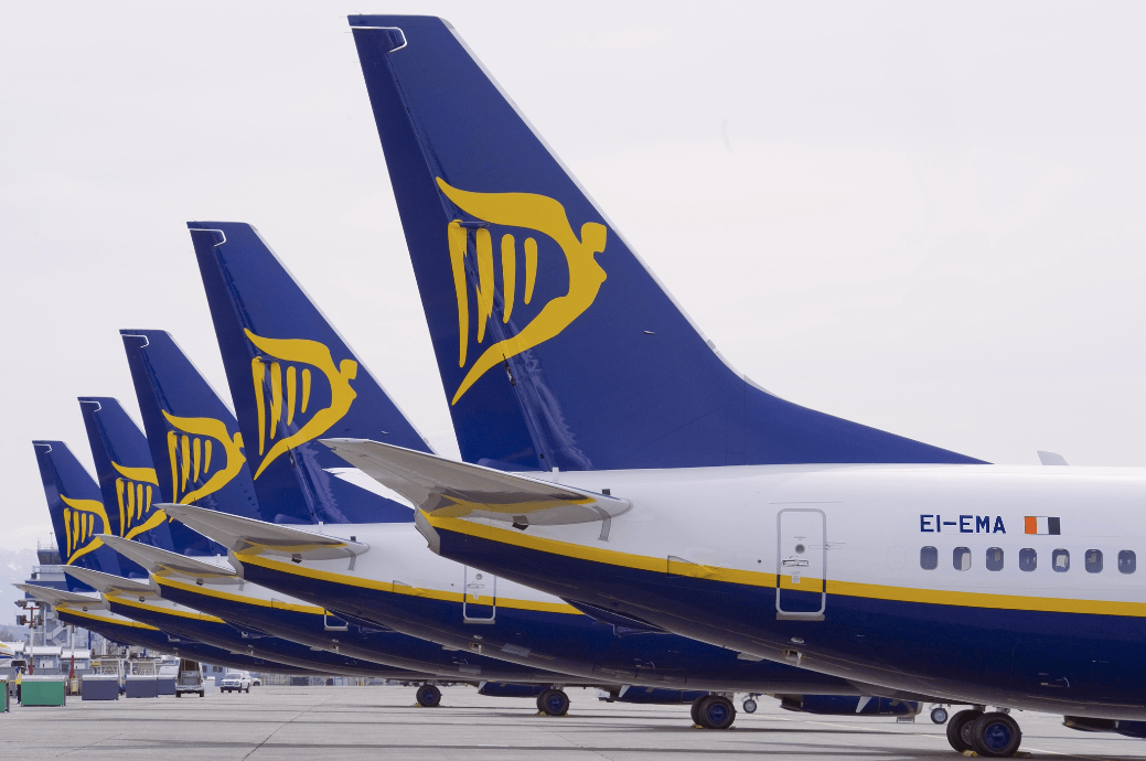 Ryanair online check-in postup