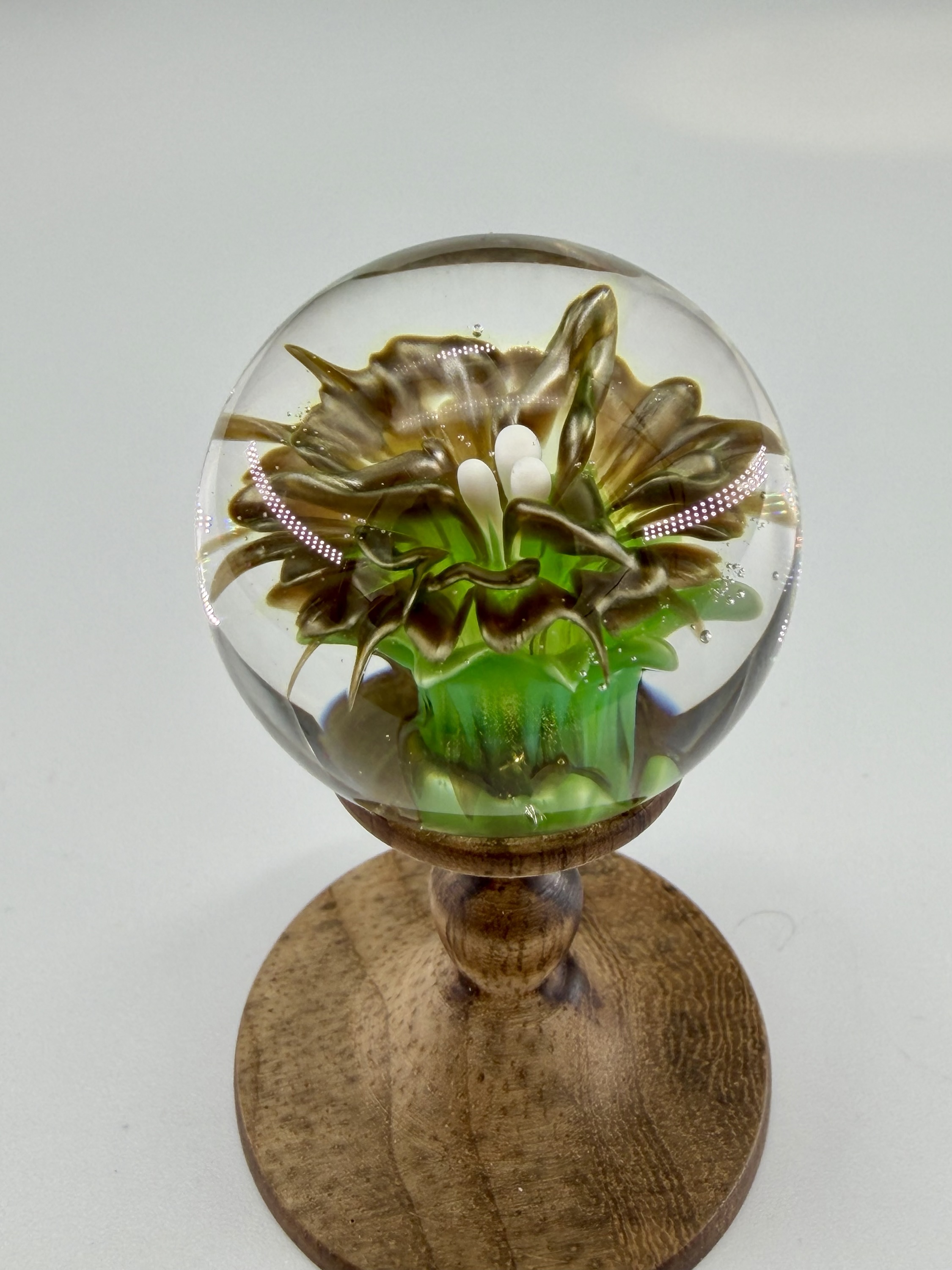 1.22 ION (Uranium) over Electrum Lily Marble