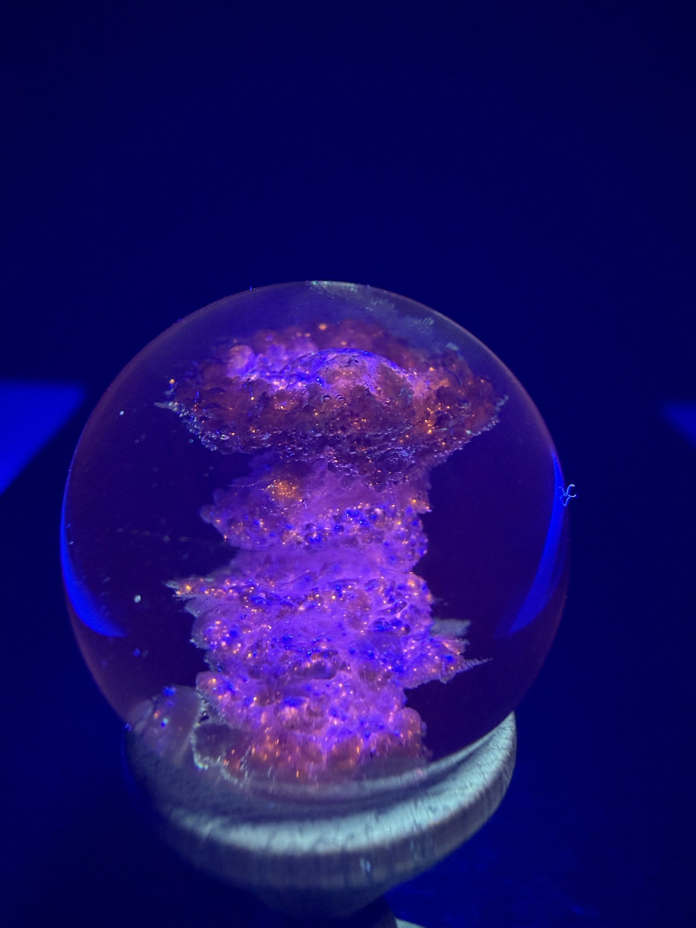 1.01” Pink/Purple Mushroom Cloud Marble