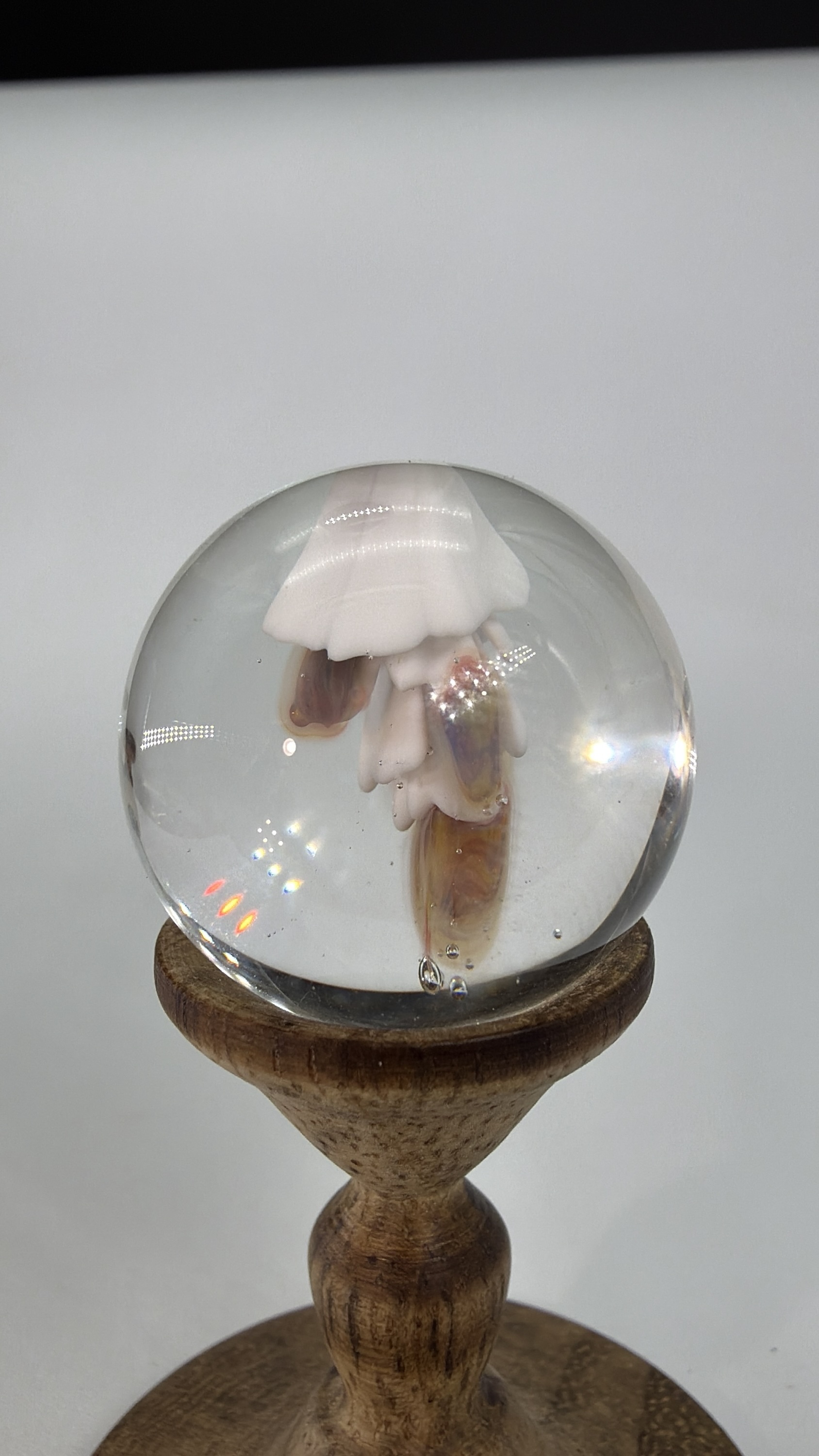 0.917” White Robed Shaman Marble