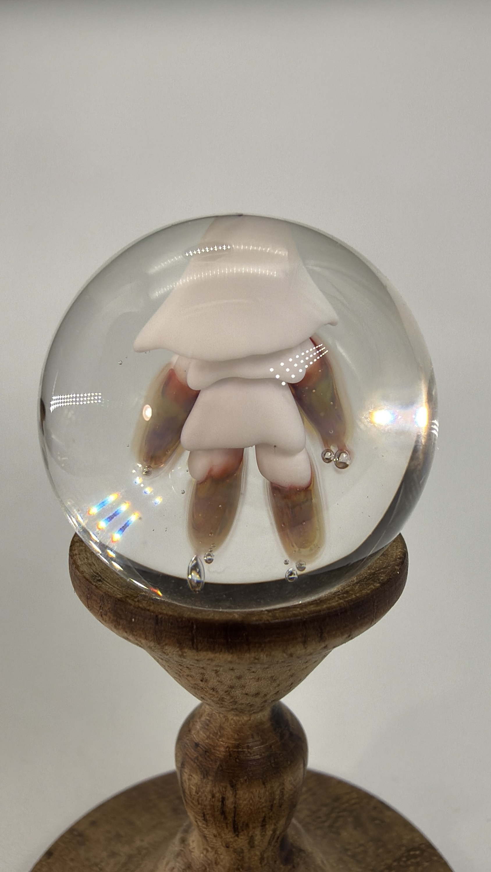 0.917” White Robed Shaman Marble