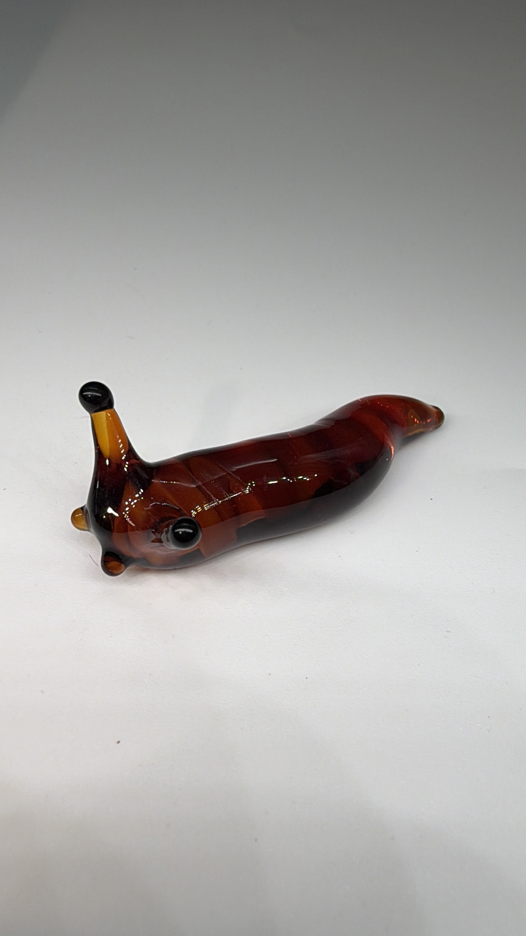 Amber Slug Sculpture