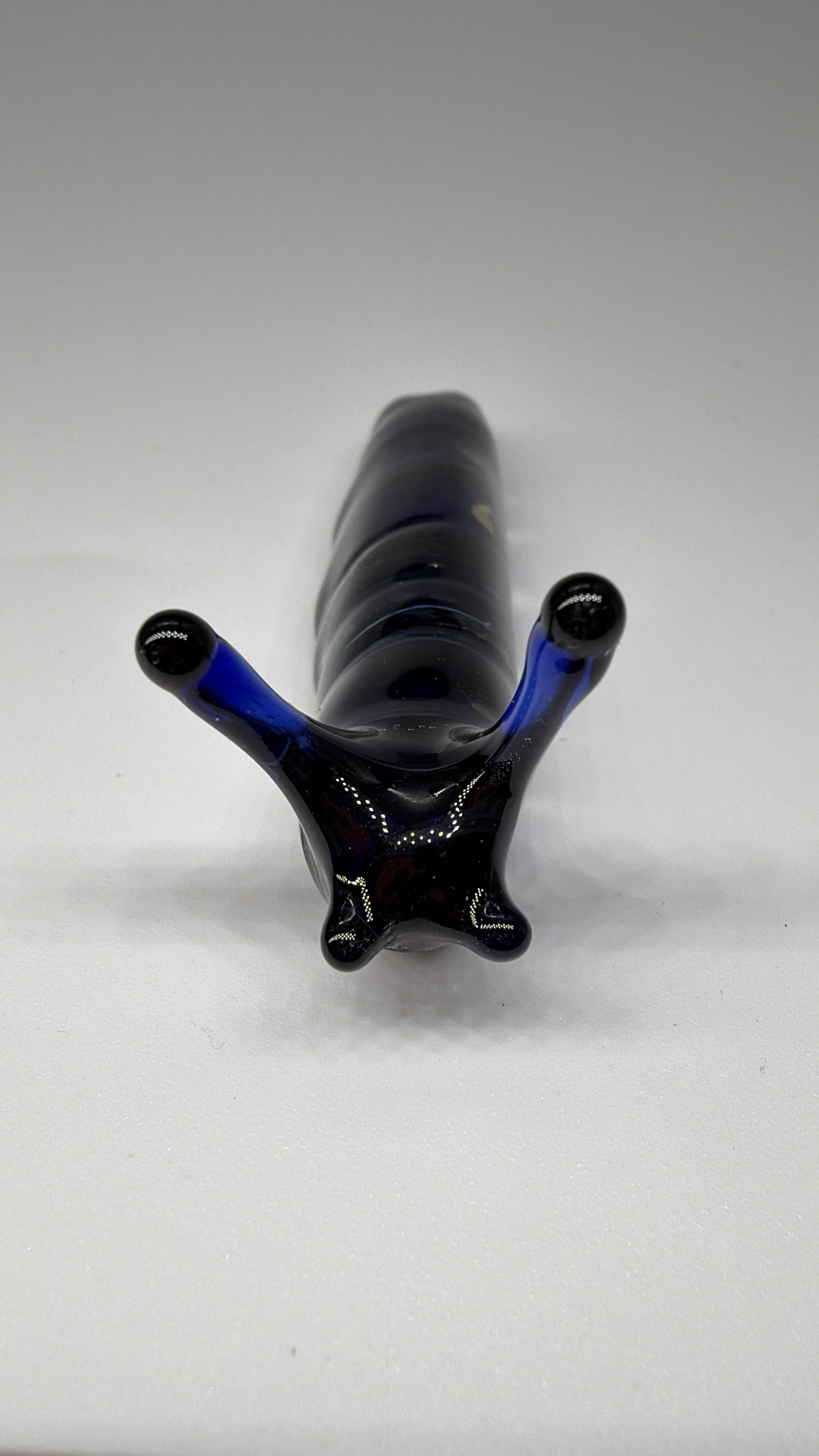Blue/Champagne Slug Sculpture