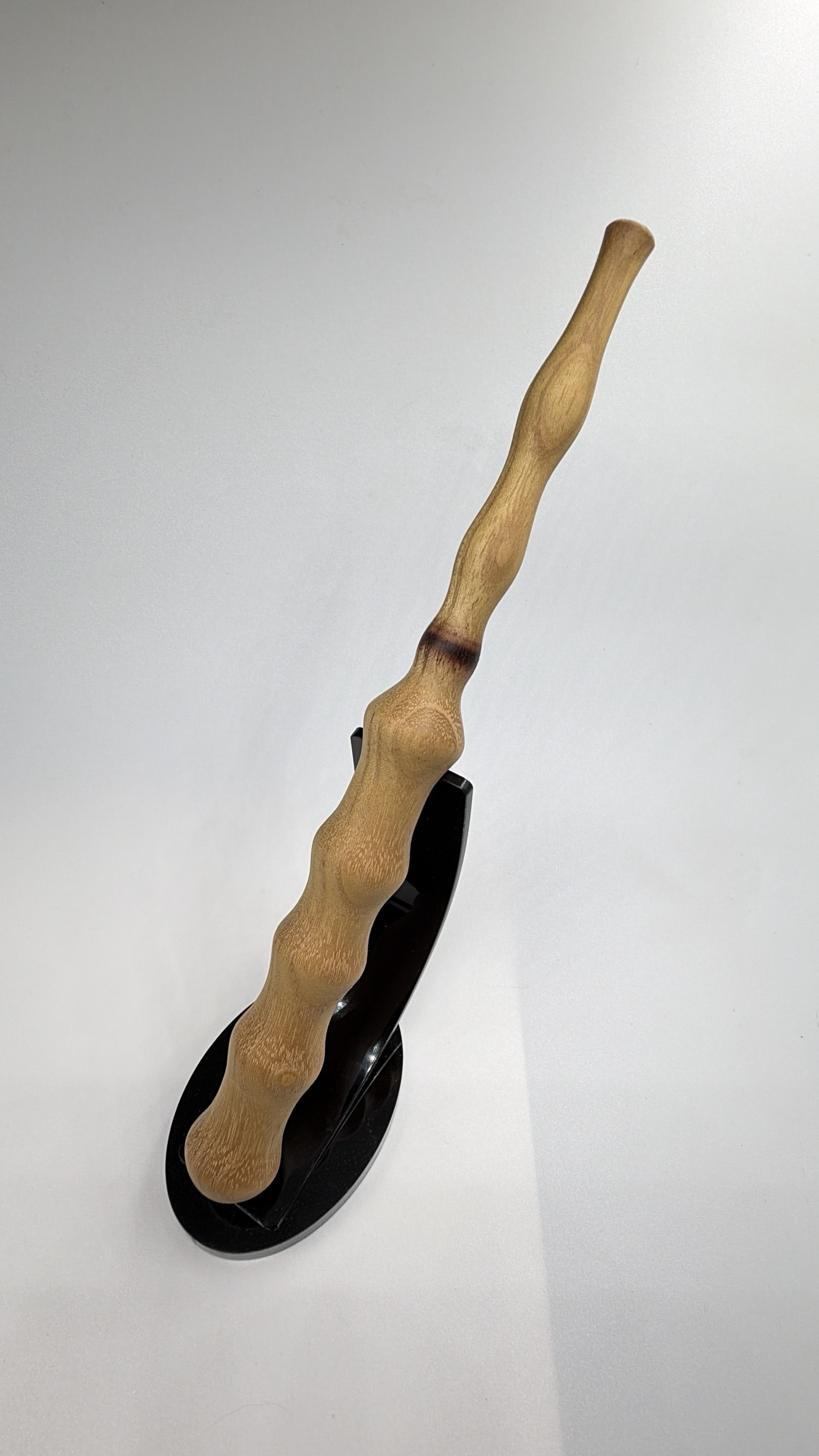 Hand Carved Black Locust Wood Wand