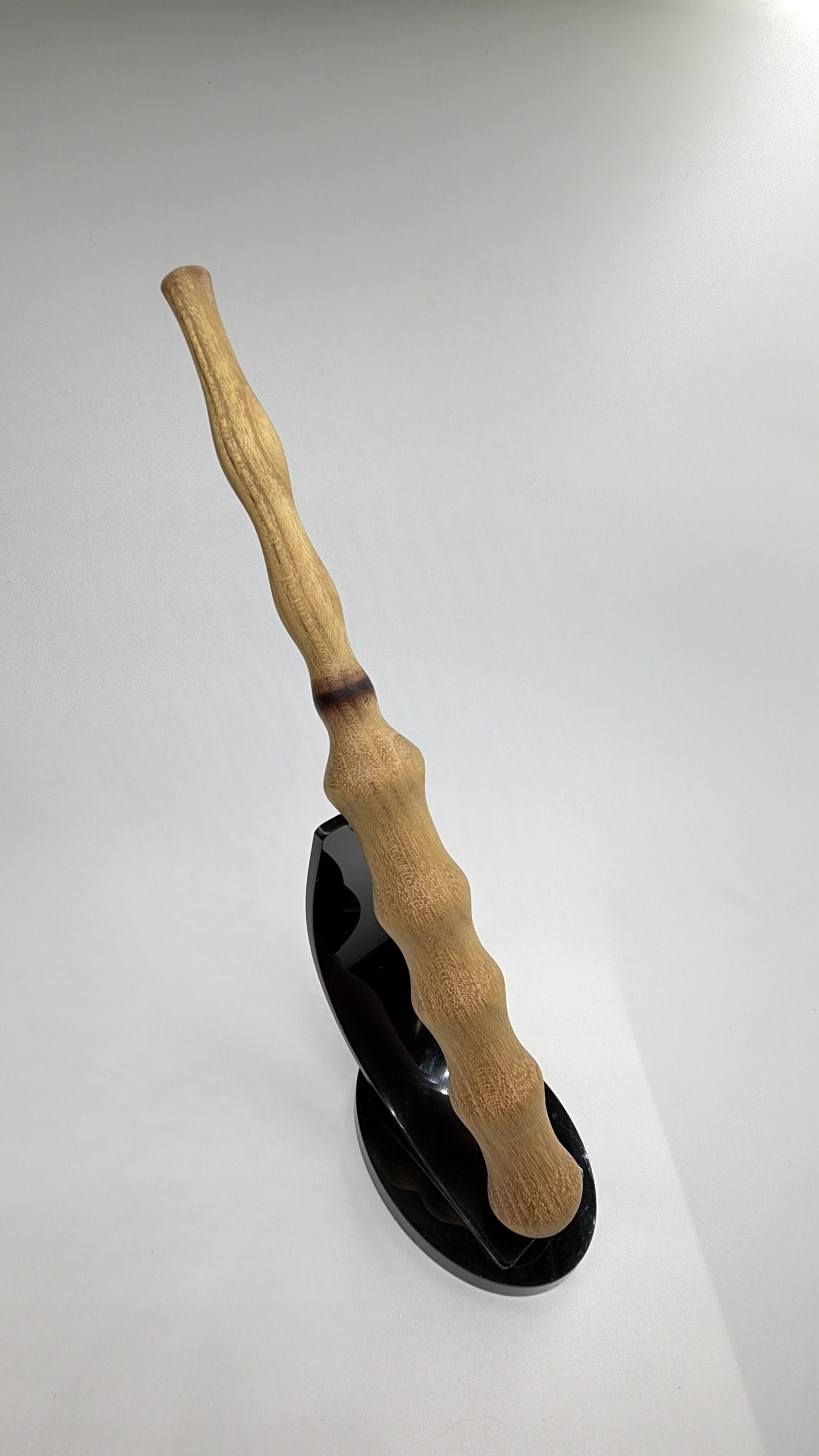 Hand Carved Black Locust Wood Wand