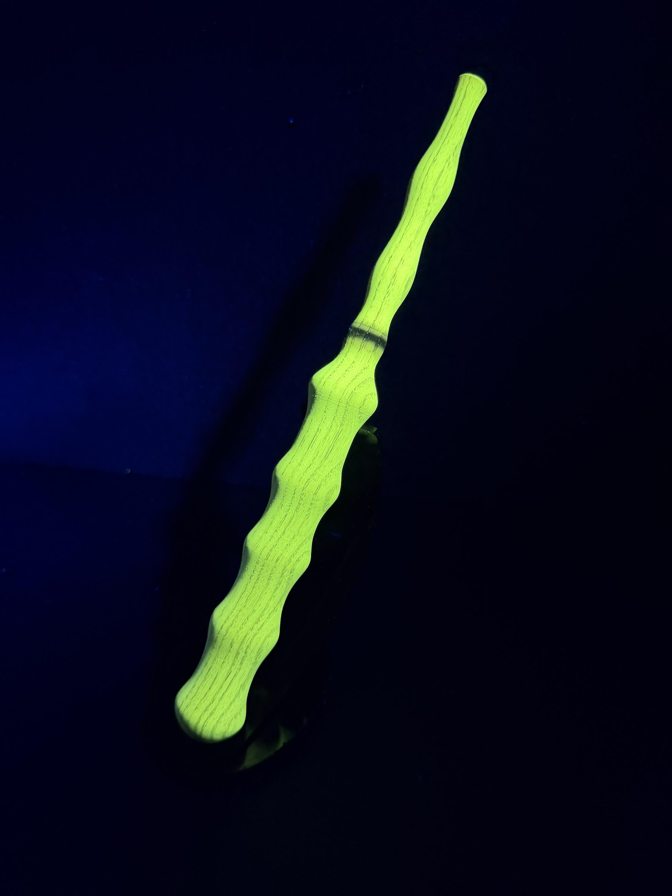 Hand Carved Black Locust Wood Wand