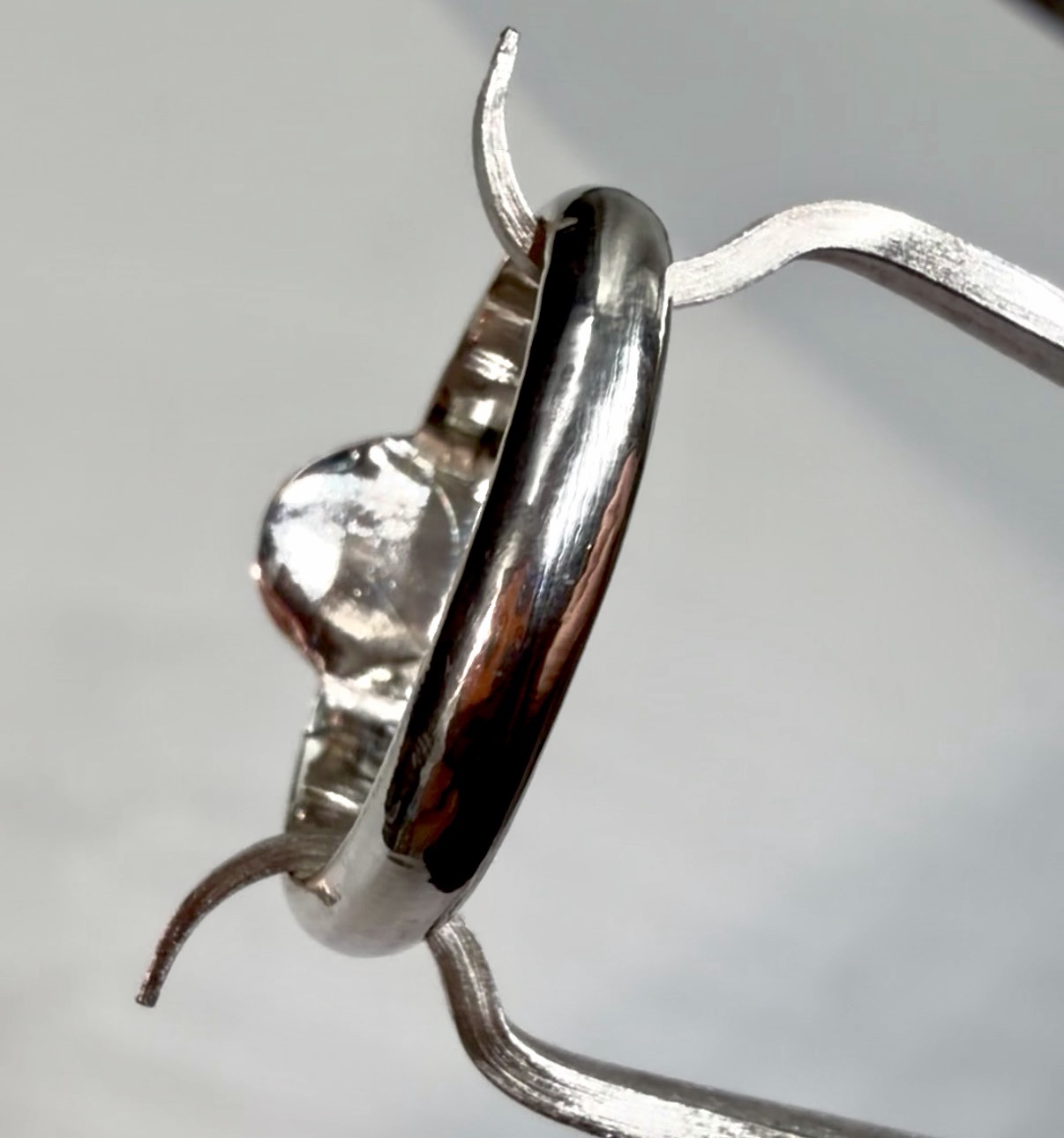 Size 7.5 Chinese Turquoise in Silver Ring