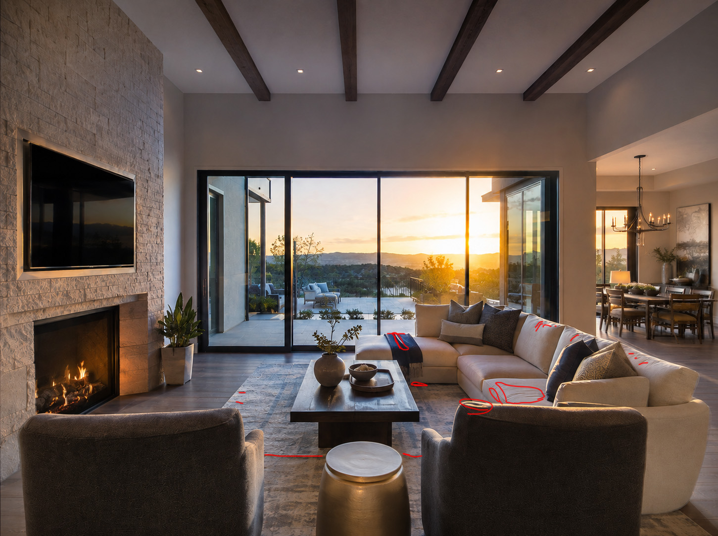 Architectural and Interiors Retouching.  Cleanup — Removing Distractions Without Altering the Space