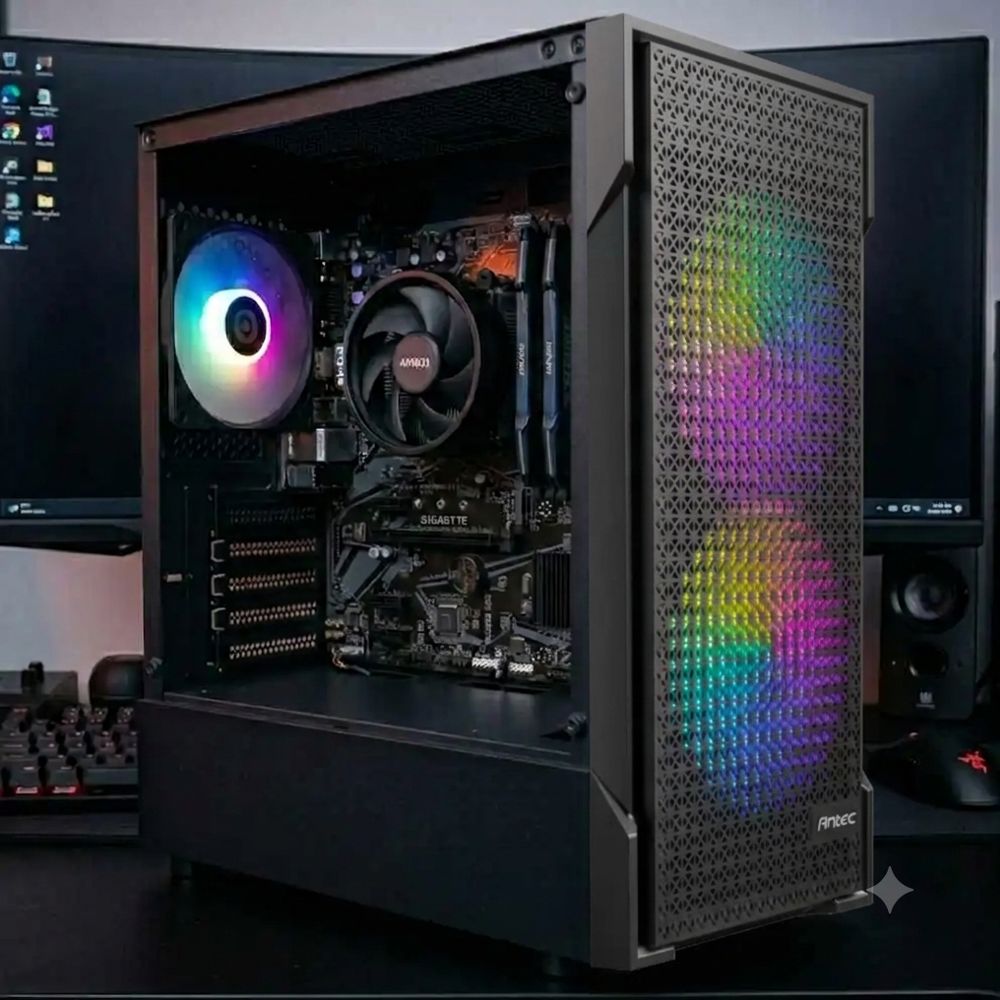 Ryzen 7 5700G + 512GB SATA + 16GB RAM + WiFi – BGAMER.PRO