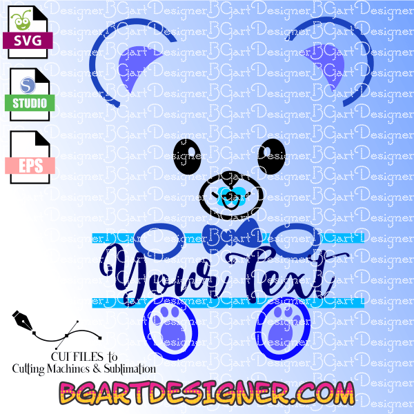 Free This project will also teach you how to how. Llláteddy Bear Split Monogram The Best Cut Files Cricut Cameo Free SVG