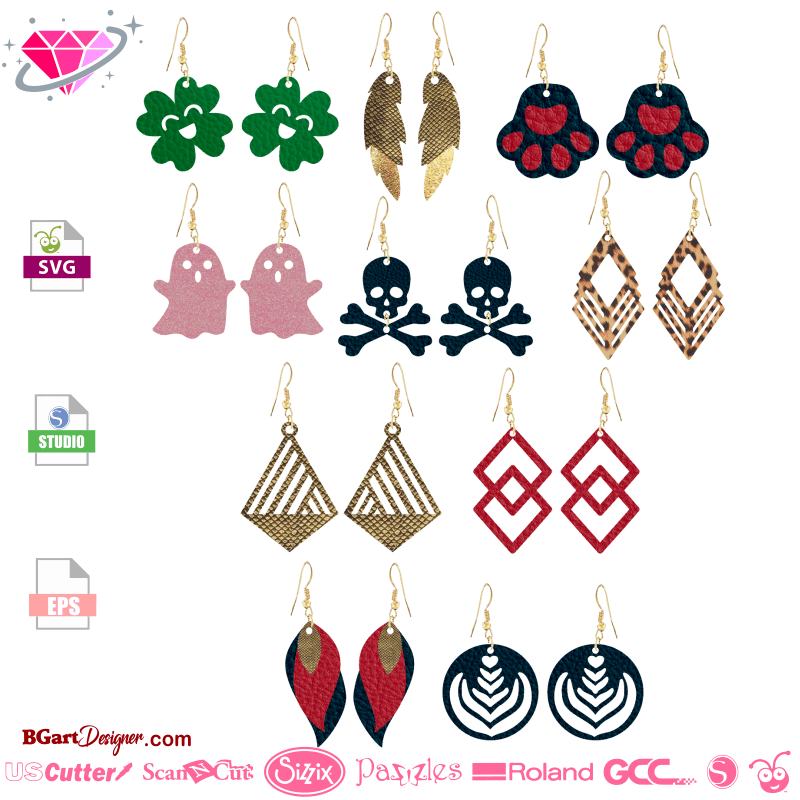 Svg files set of 12 cutting files svg/png/jpg teardrop svg tear drop svg commercial use approved! Llláearrings Bundle Svg The Best Cut Files Cricut Pendants Jewerly