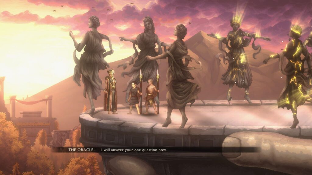 God of War: Sons of Sparta Oracle