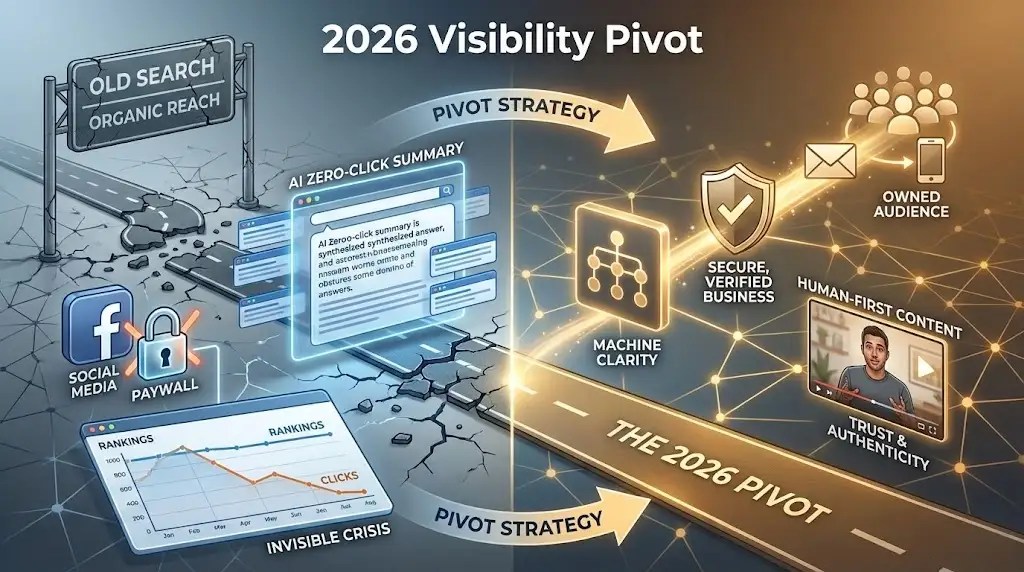Why Traffic Dropped The 2026 Visibility Pivot 2026.
