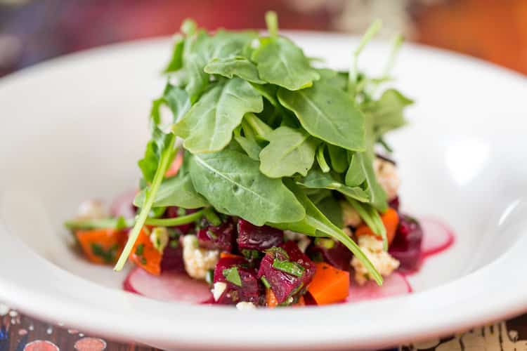 Last year's first-course salad offering from Little Savannah's BRW menu. Photo submitted.