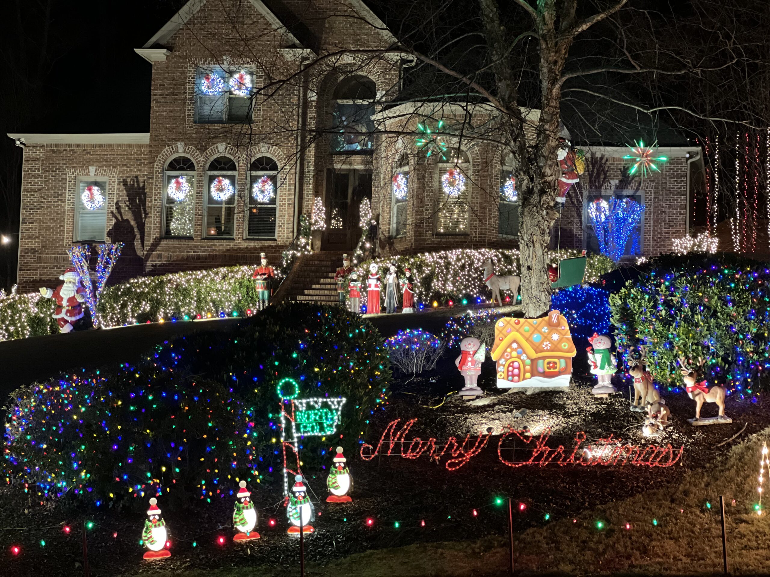 Where to drive to find spectacular Christmas lights in Birmingham