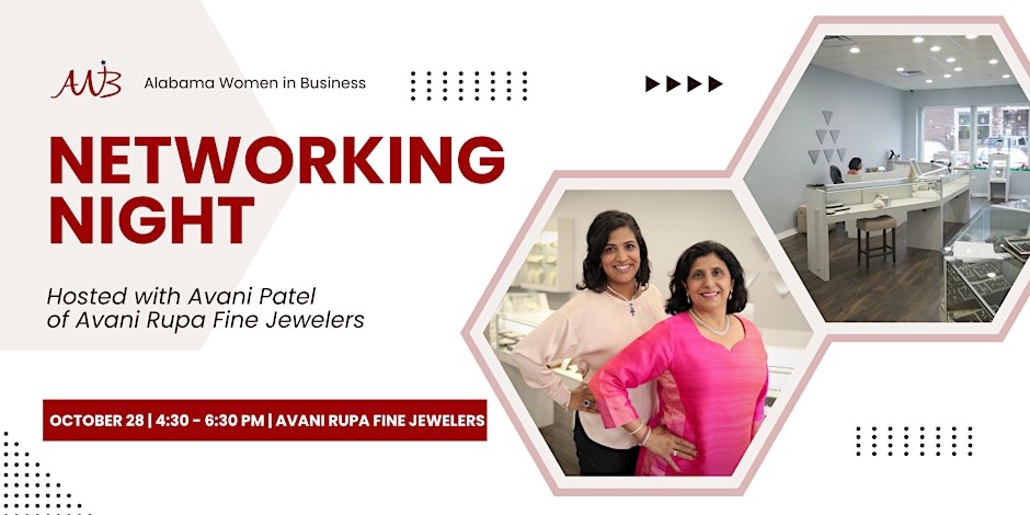 Networking Night at Avani Rupa Fine Jewelers with owner Avani Patel