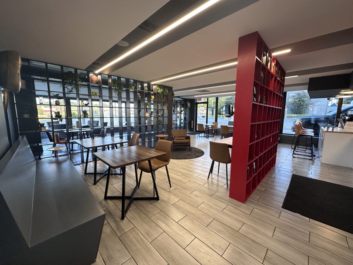 IMG 9359 Santos Coffee reopens in Gardendale with revamped lobby