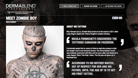 Dermablend And Zombie Boy Go Beyond The Cover Bhatnaturally
