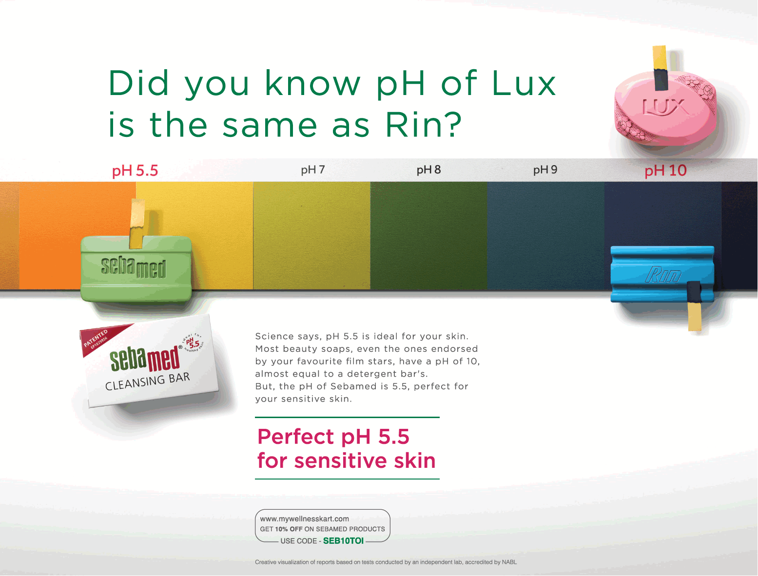 Sebamed comparative advertising