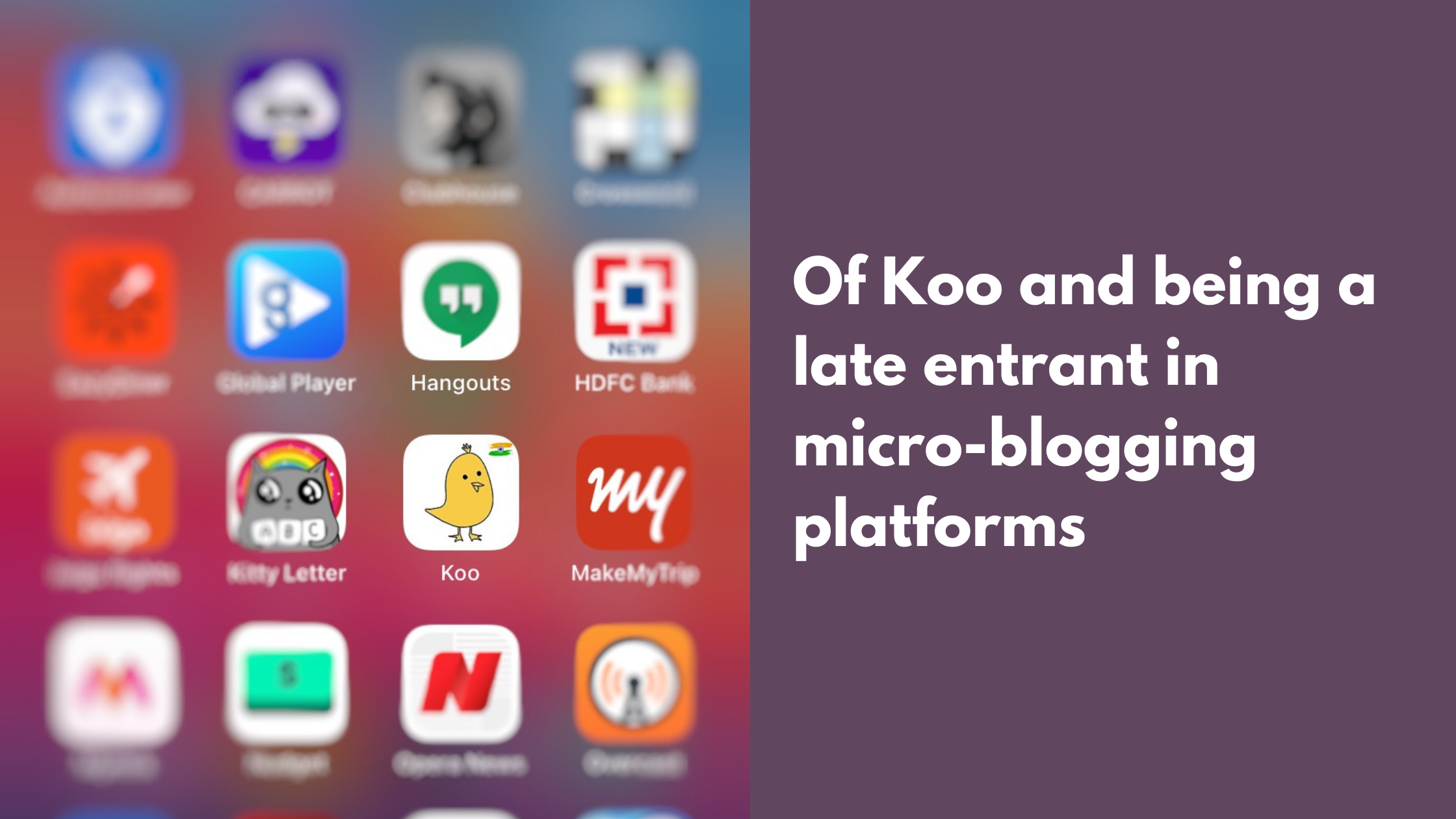 Koo social media