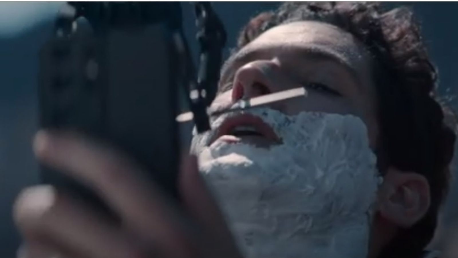 EE Tom Ellis shave