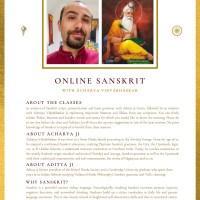 Online Sanskrit with Acharya Vidhyābhāskar