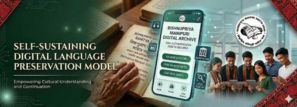 Self-Sustaining Digital Preservation of the Bishnupriya Manipuri Language and Literature