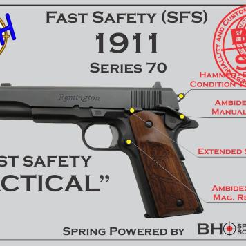 Tactical Fast Safety (SFS V2.0) for 1911s Series 70