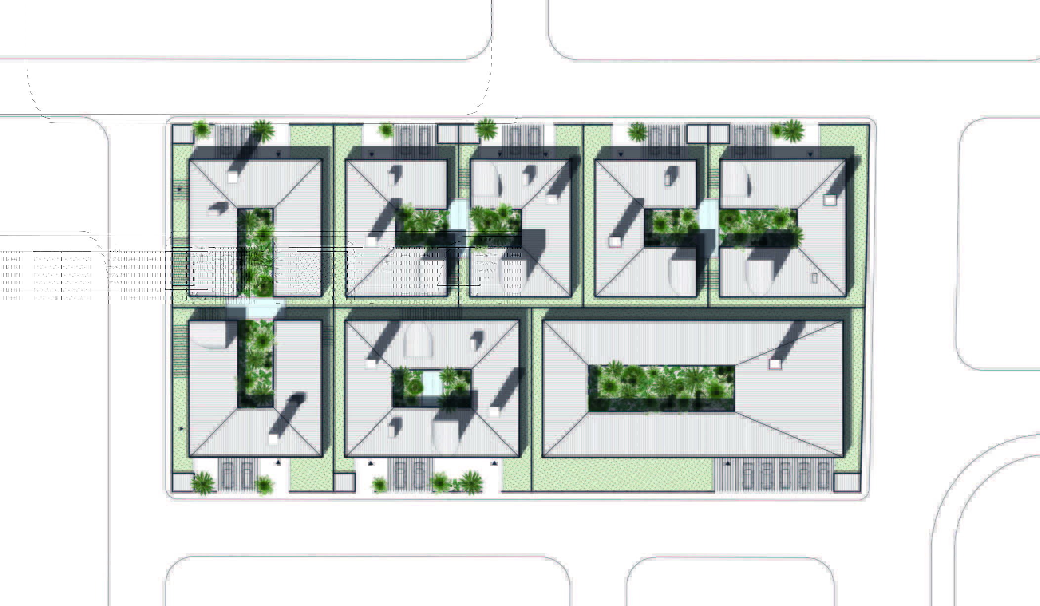 Vaziyet Planı | Ofist ve Teğet Mimarlık