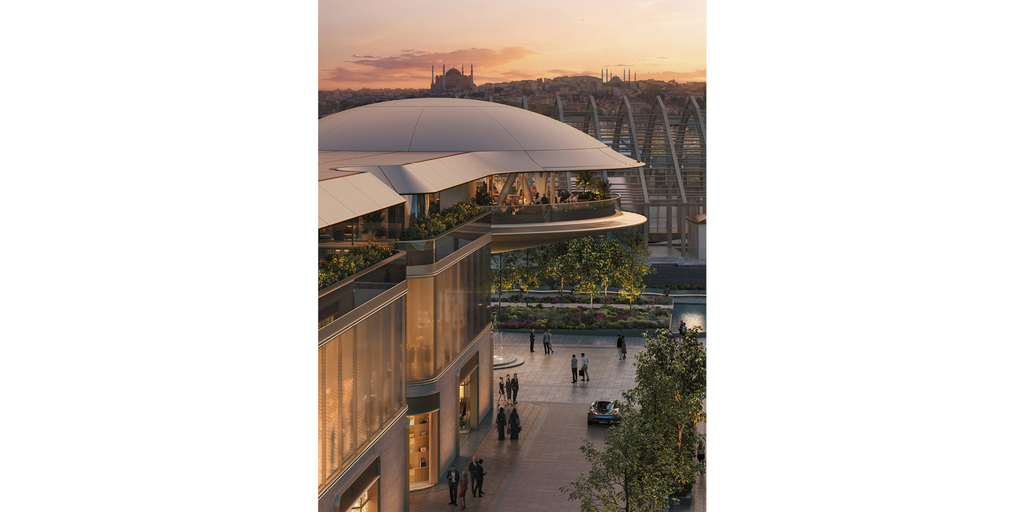 Foster + Partners "Goldern Horn Plaza" Fotoğraf: www.fosterandpartners.com