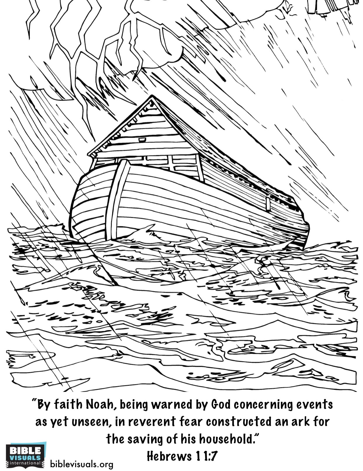 Hebrews 11 7 Bible Visuals International