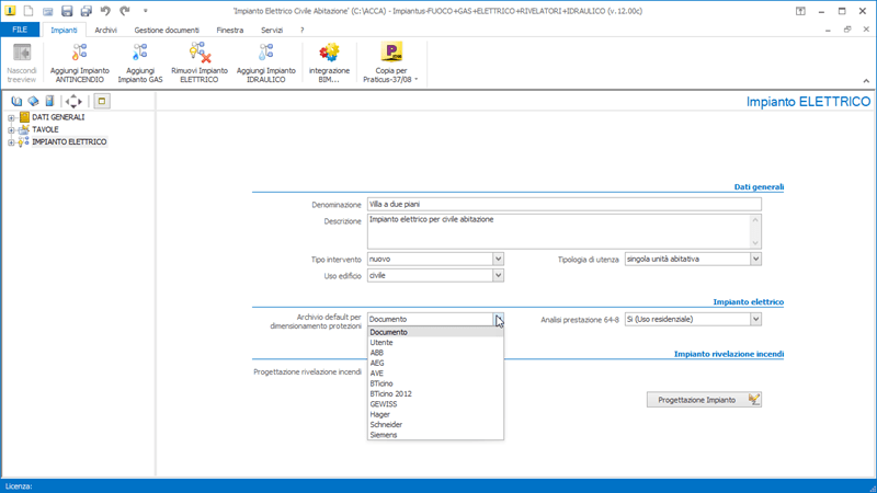 Guida Impianto Elettrico Parte 4 Esempio Progetto Con L Ausilio Del Software Biblus Net
