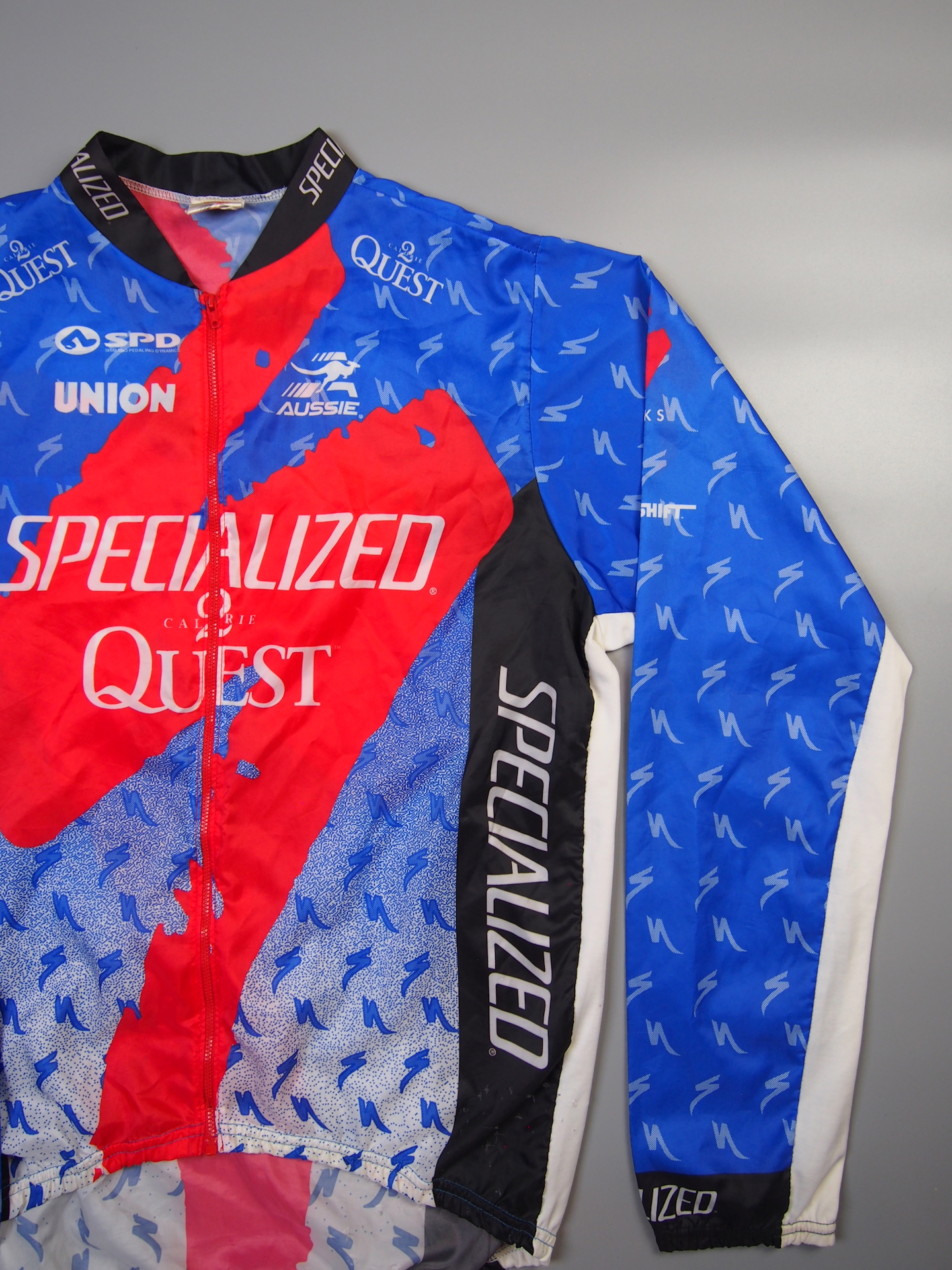 Specialized S-Works Quest Team Jacket – Blue, Red, Black & White