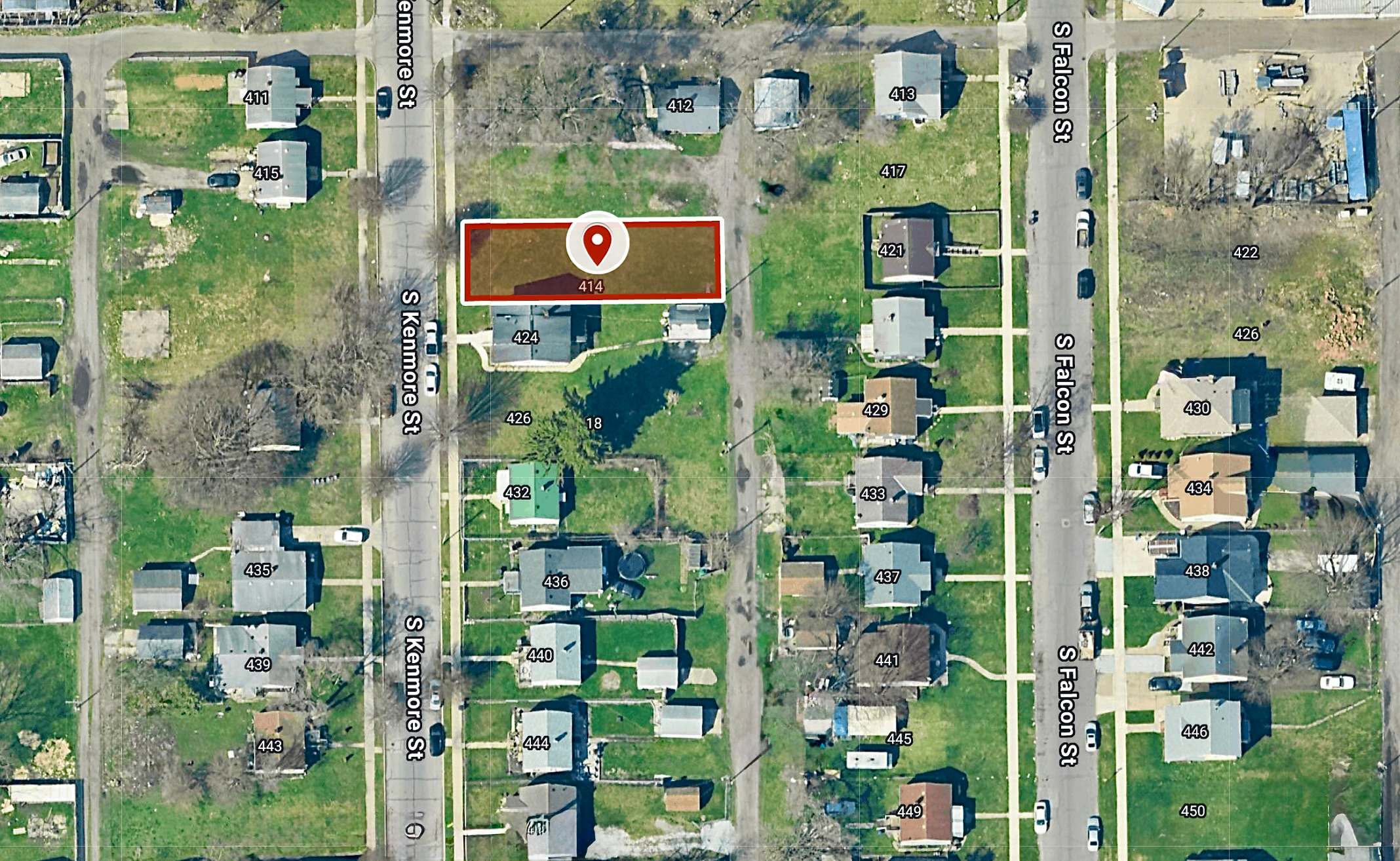 0.13 Ac (40 X 129 Sq ft.) Large Residential City Lot Close to University of Notre Dame
