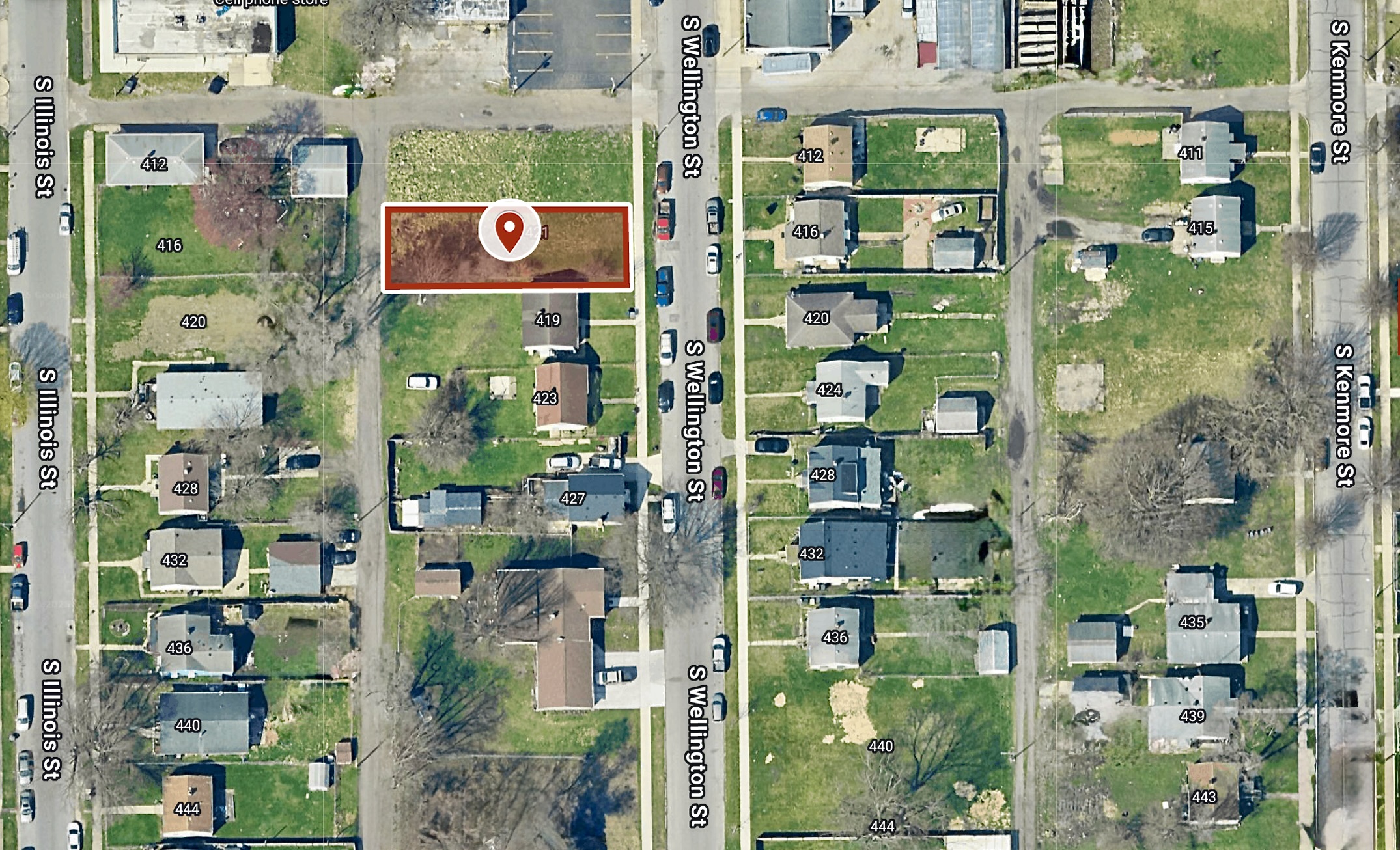 0.12 Ac (41 X 134 Sq ft) Large Residential City Lot Close to University of Notre Dame