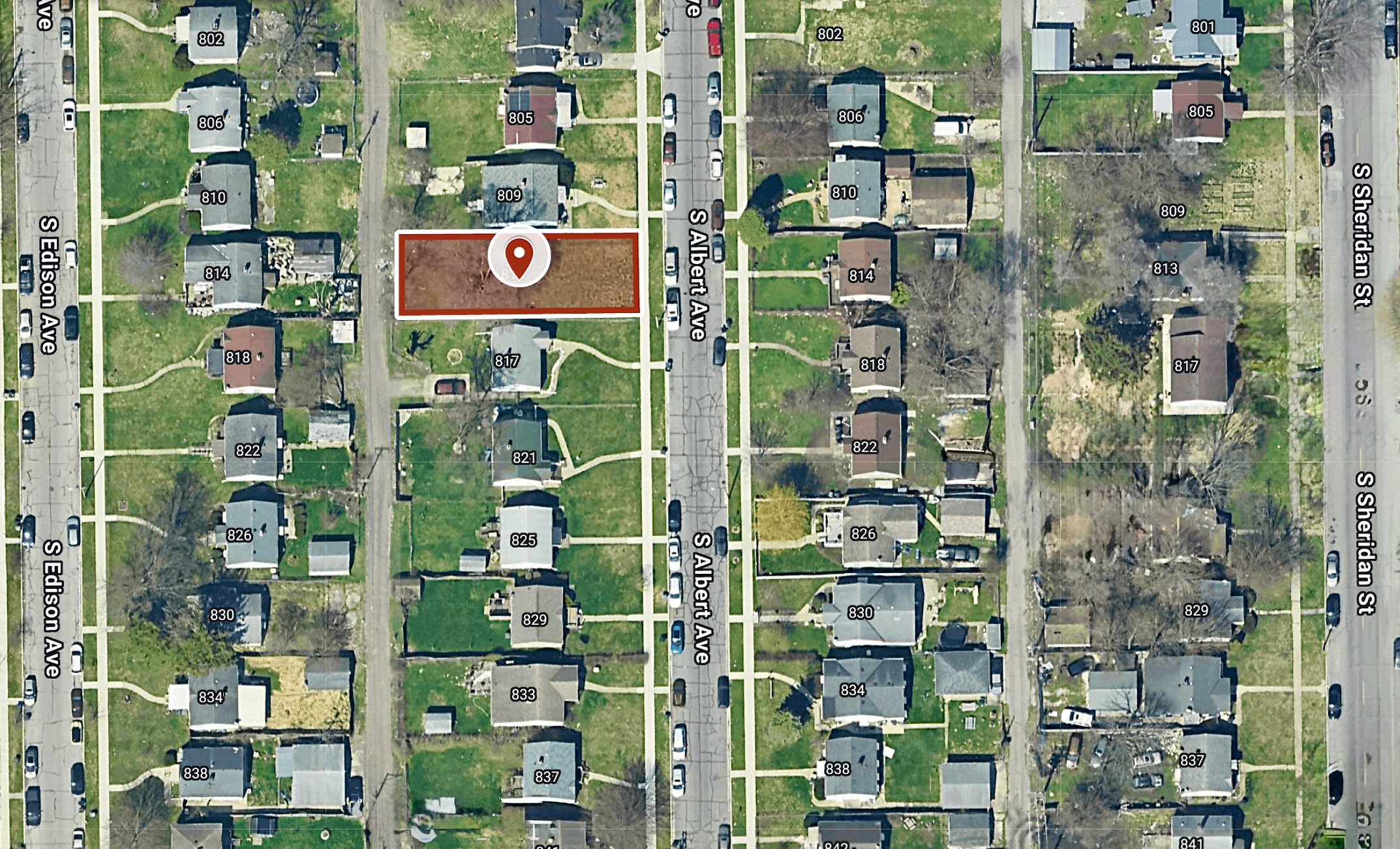 0.12 Ac (41 X 129 Sq ft ) Large Residential City Lot Close to University of Notre Dame